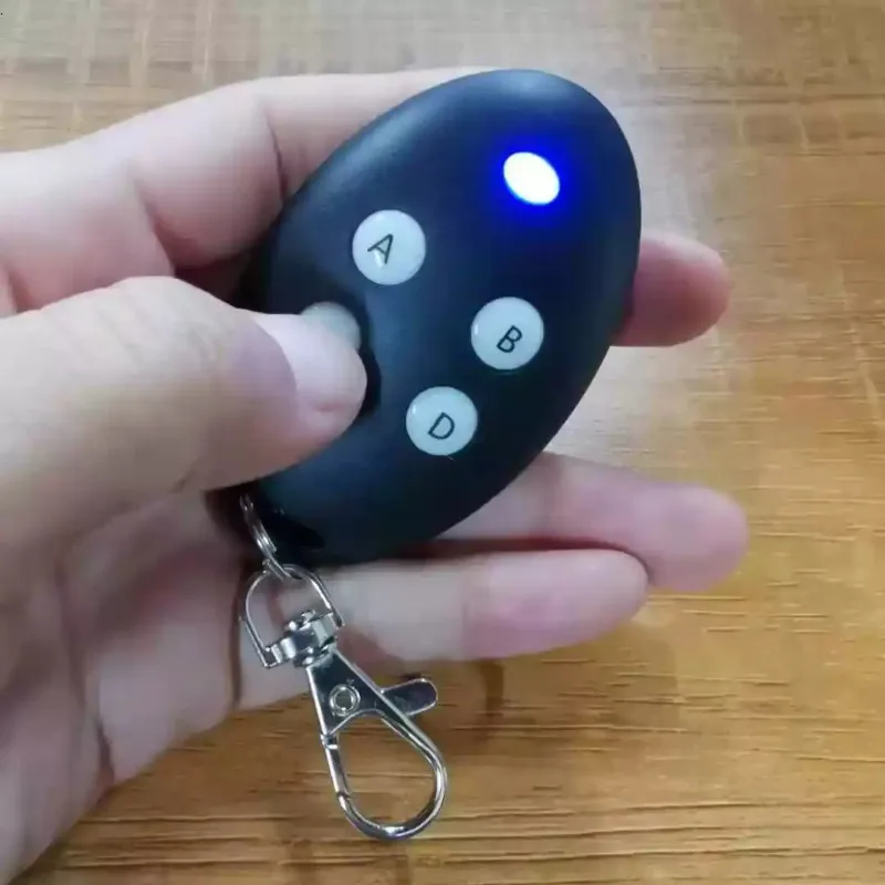 Swing Door Swing Door Electric Door Opener Special Remote Control 433MHZ 12V Battery ABCD Four-button Elliptical