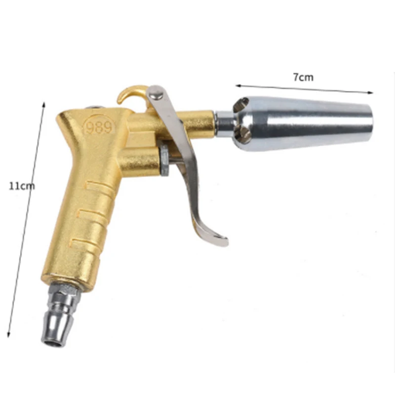 Nieuwe Tornado Pneumatische Auto Luchtblaaspistool Blaasstof Schoon Gereedschap Lucht Duster Luchtborstelsproeier Aluminium Autowasmachine