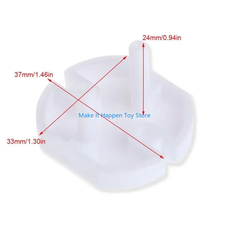

28EC 10pcs Power Socket Outlet Plug Protective White Cover Anti Electric Baby Safety