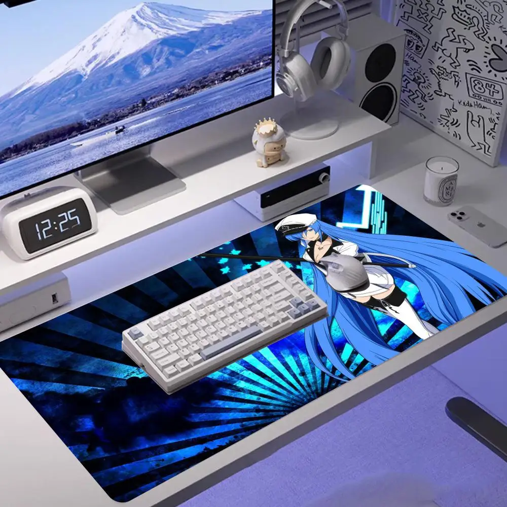 Akame Ga Kill Mouse Pad Desk Mouse Pad Cute HD Desk Pad Extended Gaming Keyboard Mats Large XXL Gamer Mousepad 90x40