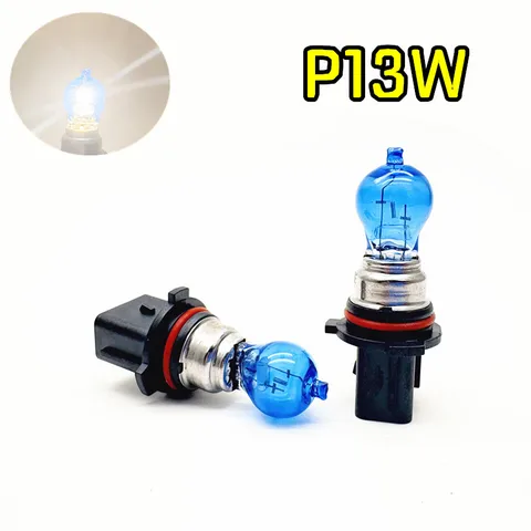 2 шт. 13W галогенных ламп P13W PSX26W SP13W SH24W для противотуманных фар и дневных ходовых огней для Skoda Yeti 5L 508 Audi A4 B8 - Автозапчасть
