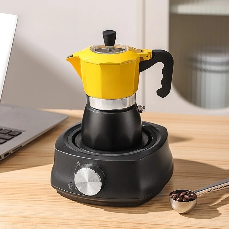 

Double Valve Mocha Pot Coffee Pot Set Italian Utensils Extraction Souvenir Portable