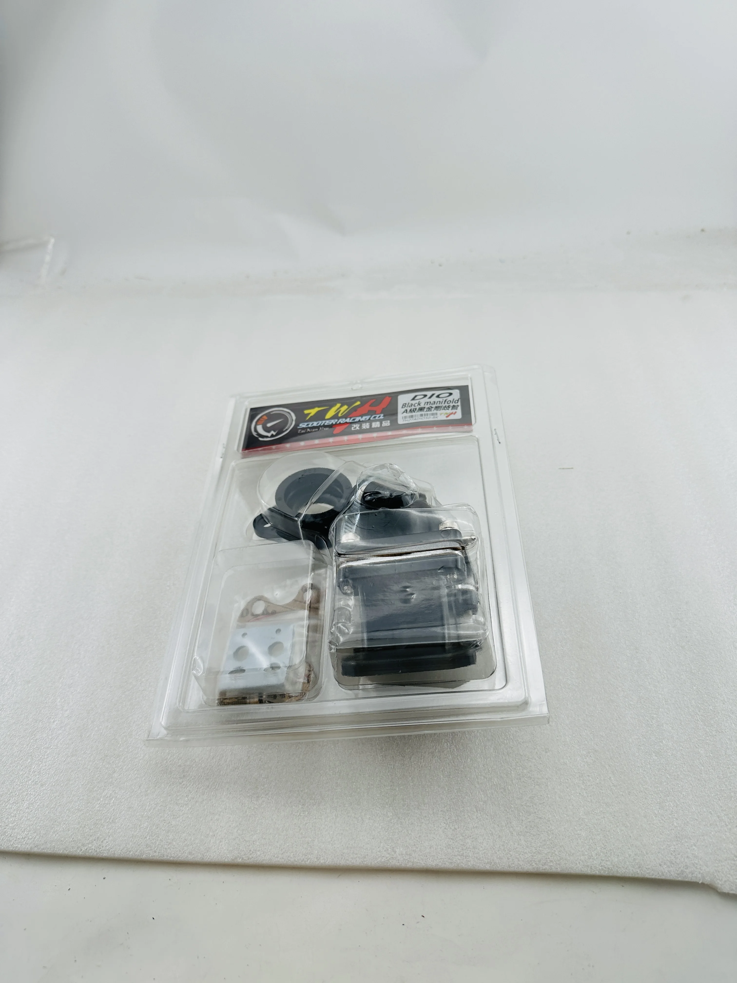 Taiwan twh grande coletor preto de carburador, aumenta 30-35mm 2 golpes para dio 50 dio50 af18 af27 af28 oko pwk KOSO