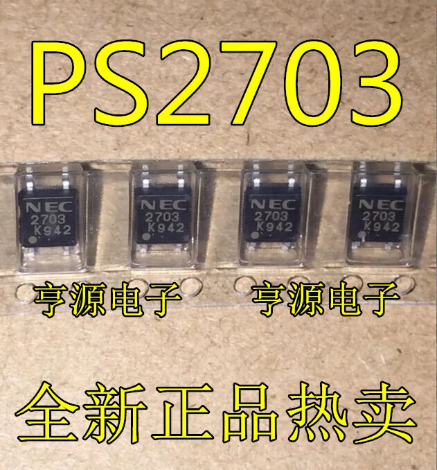 

100pcs/lot 100% new PS2703 R2703 PS2703-1-F3-A NEC2703 SOP4