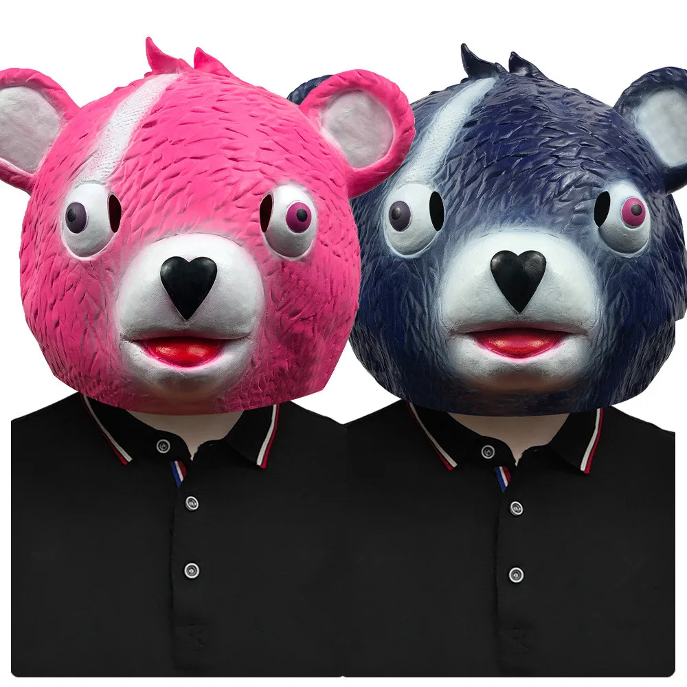 Waschbär-Maske für Erwachsene, Naturlatex Tier-Vollkopfmaske für Halloween, Cosplay und Kostümpartys – Detail 1