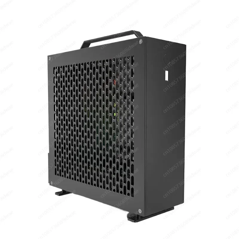 A24-V5 2.0 Dual Slot Single Display 1U Power Supply ITX Chassis Double-Sided Chamfering