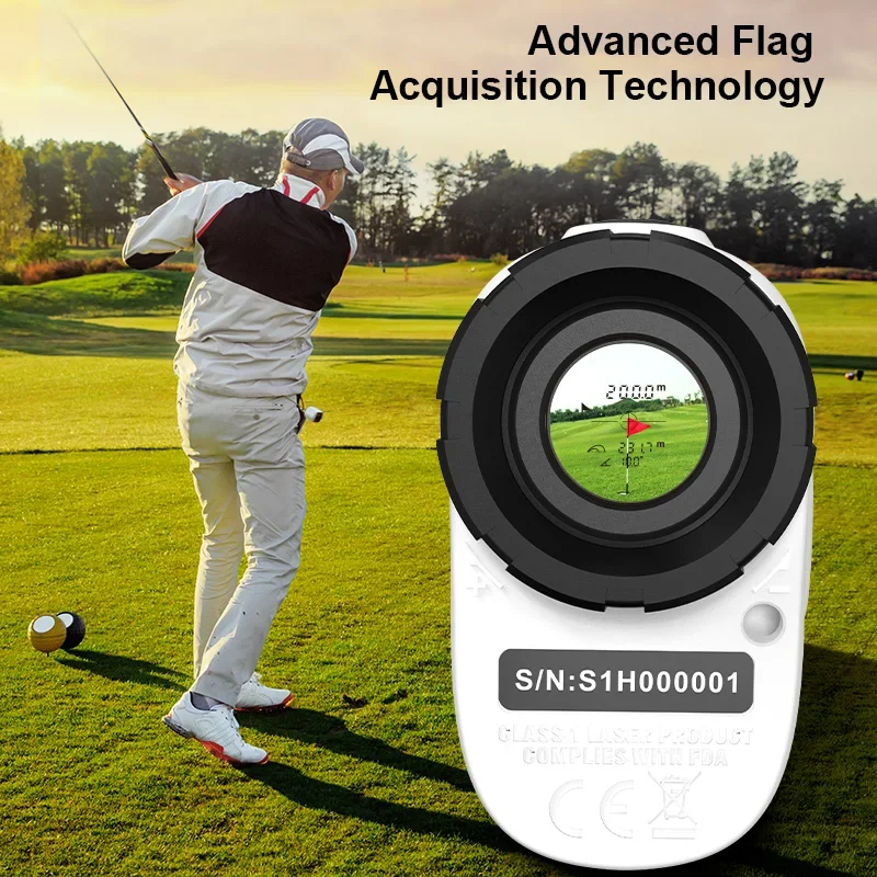 MiLESEEY Laser Rangefinder Golf  PF2E 600M Golf Laser Distanc Professional Golf Range Finder support DIY