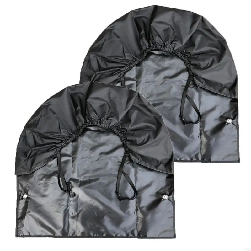 87HE Wheel Tire Covers for Case Vehicle Wheel Protector Waterproof Dust-proof
