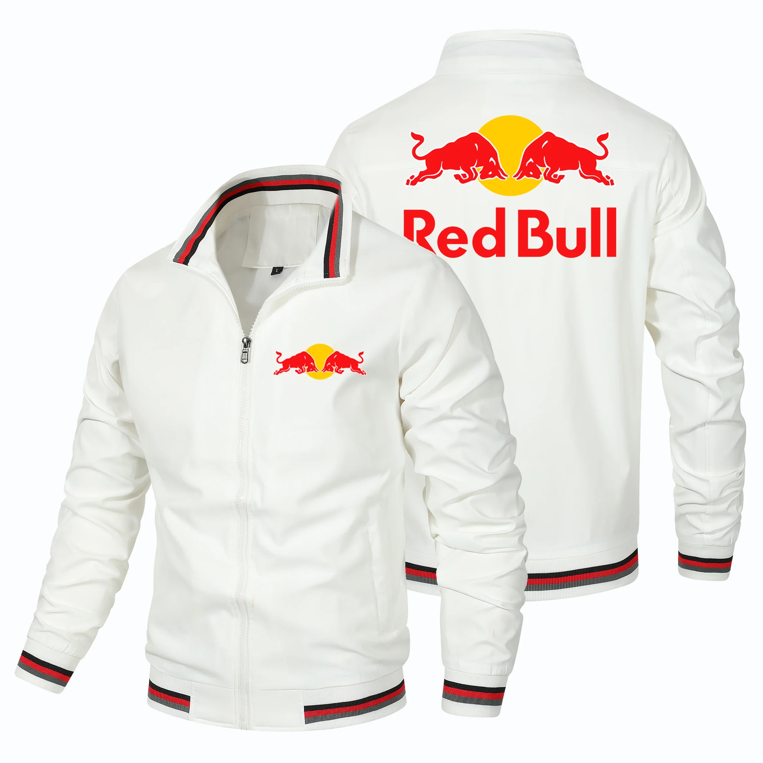 

2025 New Trendy Red Bull Team Racing Jacket Windbreaker Outdoor Casual Men Women Jacket Coat Red Bull Motorcycle Jacket Clothing