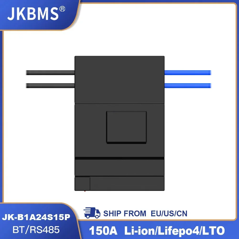 

JKBMS 12S 13S 14S 15S 16S 17S 20S 21S 24S Smart BMS 150A 200A with Active Balance Board Li-Ion Lifepo4 100ah lto battery jikong