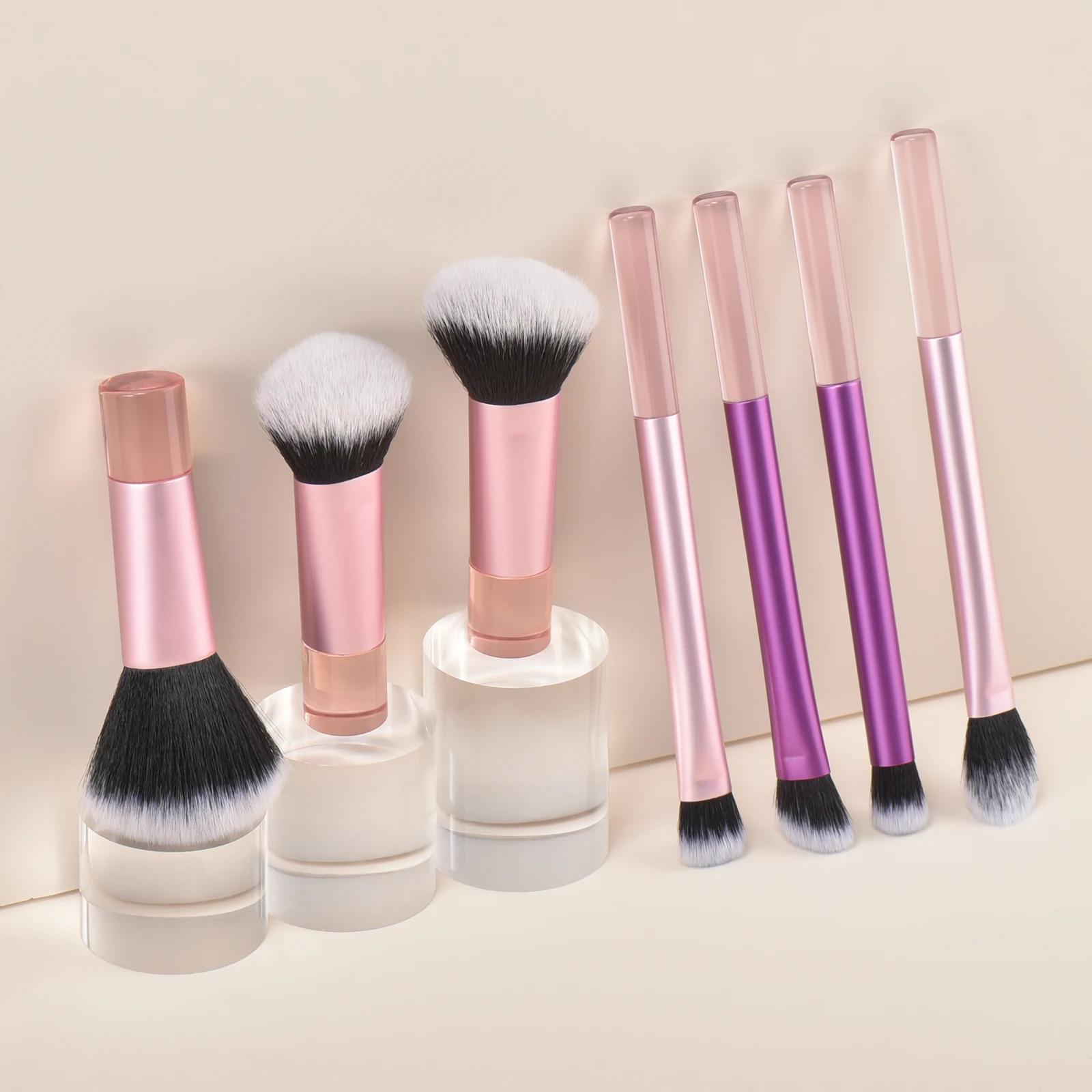 mini Makeup Brush Premium Synthetic Foundation Brush Loose Powder Eye Shadow Brush professional makeup tools