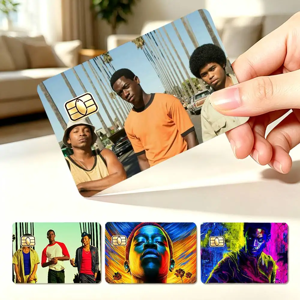Crime Drama S-Snowfall  4pcs 1Set Card Stickers Small Waterproof Chip 4PCS Card Sticker Anti-Scratch