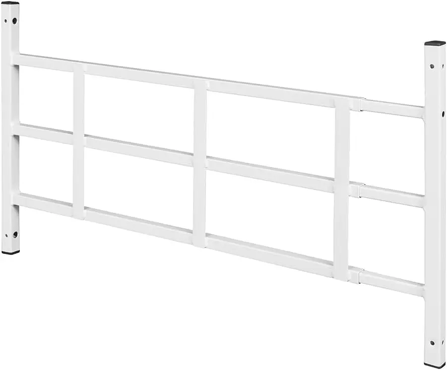 Bar Window Grill for Home Security and Child Safety, 23-1/2 In. to 38 In., White (5 Sets)