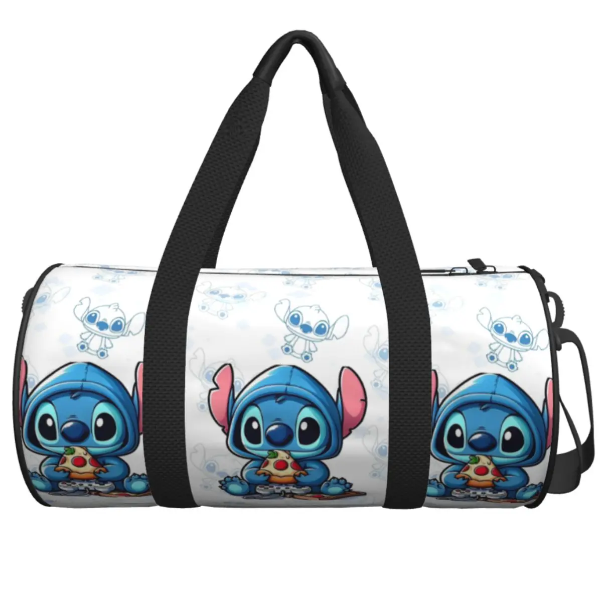

Stitch Angel Gym Bag Cute Cartoon Luggage Sports Bags Couple Design Large Capacity Cute Fitness Bag Weekend Handbags