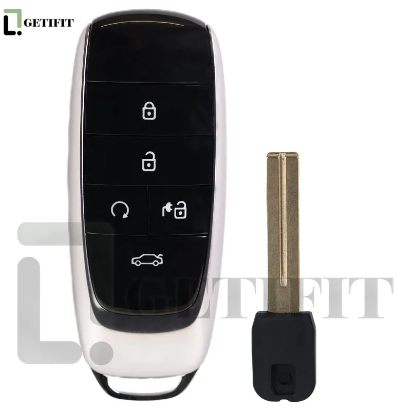 Keyless Start Intelligent Auto Smart Remote Control Car Key 4A Chip 433MHZ for GAC Motor for Trumpchi Aion Y Aion S AION V IA5