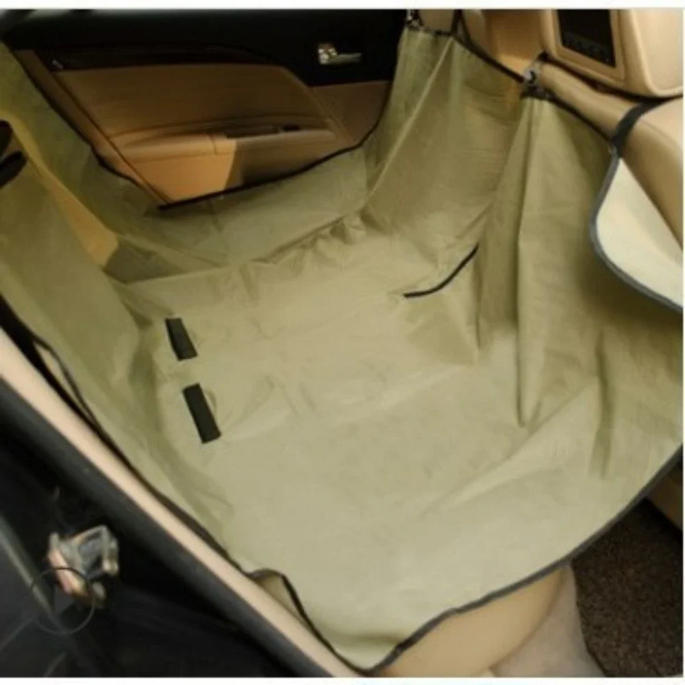 Dog Car Seat Cover Waterproof Pet Carrier Backseat Cushion Mat for Dogs Folding Cat Hammock Trunk Rear Back Seat