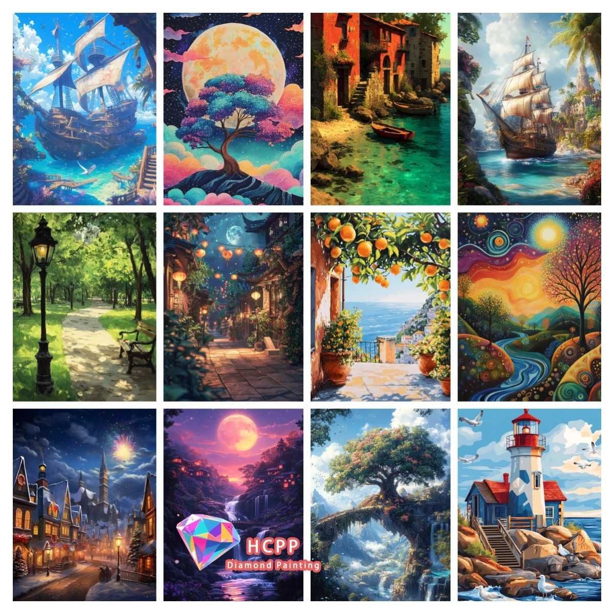 Wald Meer Urlaub Landschaft Diamant Malerei Kit 5D DIY Diamant Stickerei Kreuzstich handgemachte Kunst Geschenk Home Dekoration