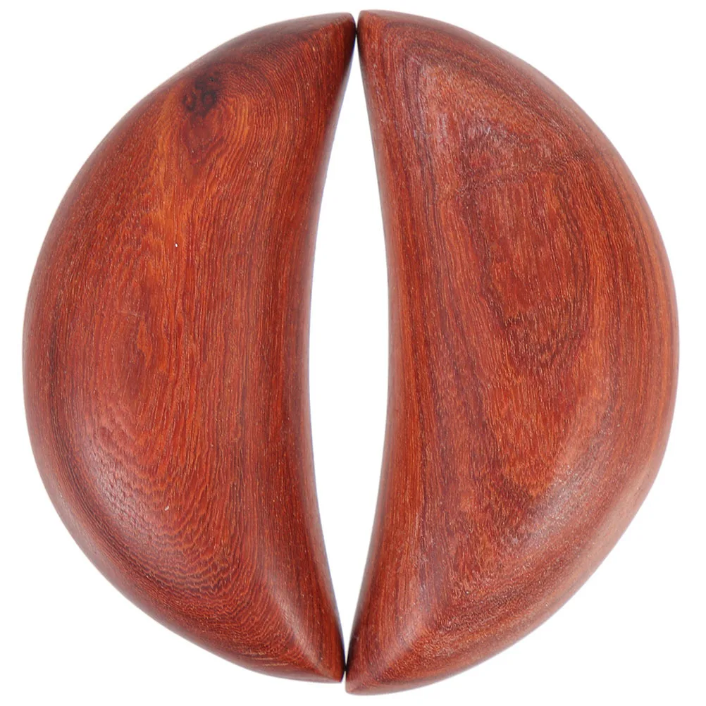 

2Pcs Wooden Buddhist Divination Moon Spiritual Supplies Home Temple Decoration Unique Tool Buddhist Chic