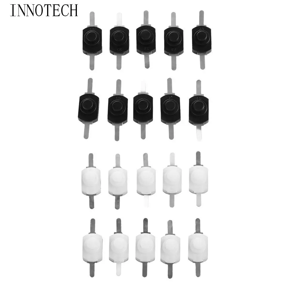 สวิตช์ล็อคตัวเอง DC 30V 1A 1208YD สำหรับไฟฉายไฟฟ้า สวิตช์ควบคุมไฟฉาย สวิตช์ปุ่มกด สวิตช์เปิด-ปิด