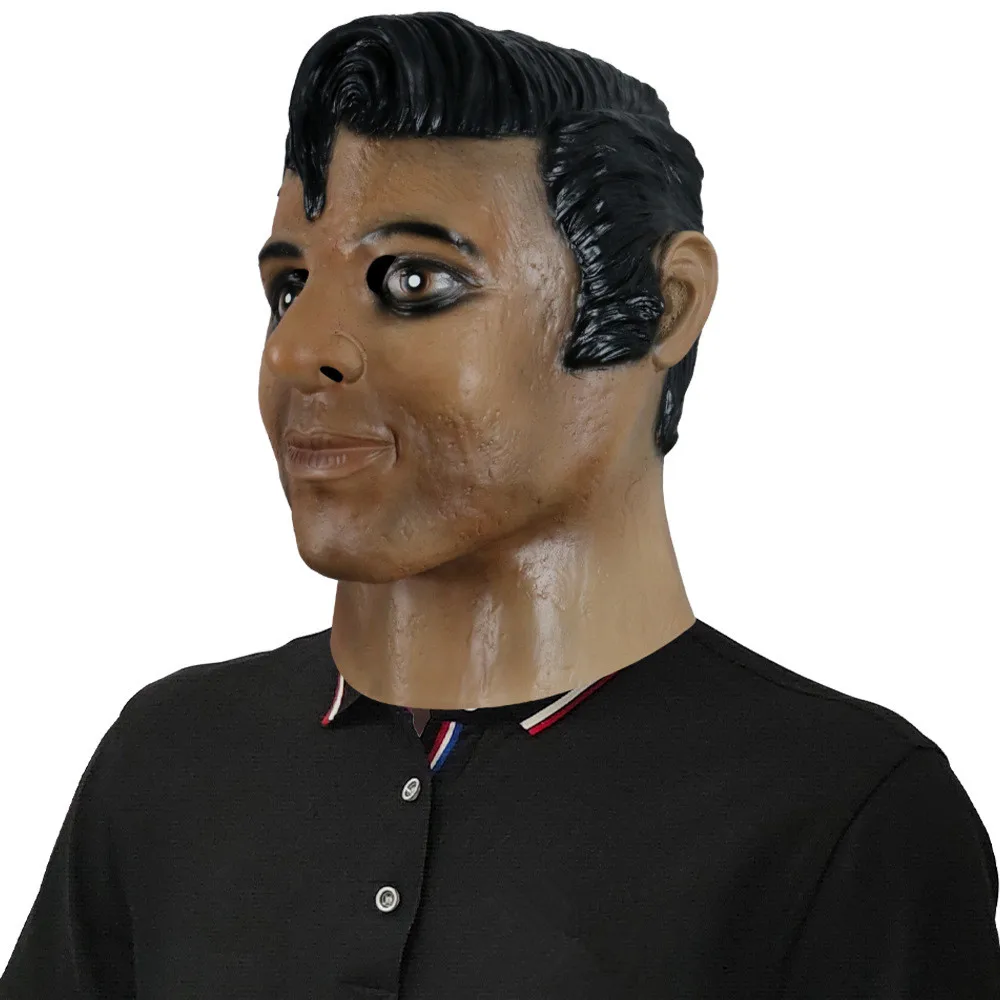 Realistische Menschliche Gesichts-Latexmaske Prominenten-Maske für Erwachsene Halloween-Kostüm Party-Requisiten Maskerade – Detail 3