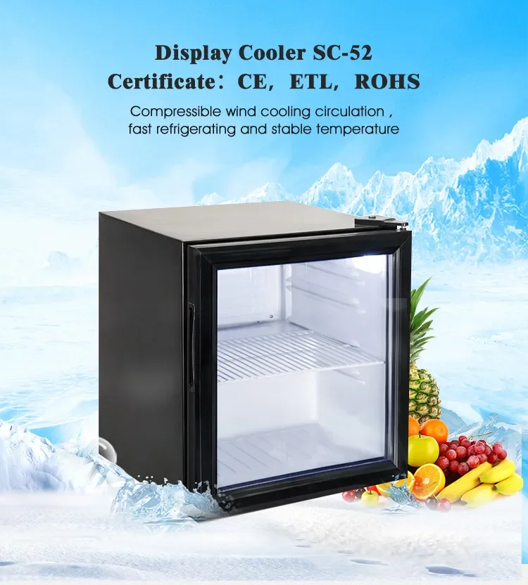 China manufacturer Frost-Free Countertop Fridge compressor compact mini fridge Professional Grade Cooler