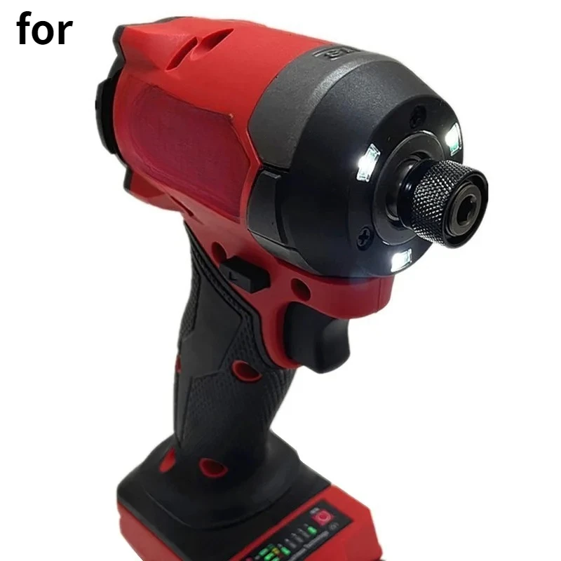 

For Milwaukee 18V Battery Brushless Electric Screwdriver 1/4 Inch Hex Cordless Driver 5 Gears Impact Drill Repair Power Tools