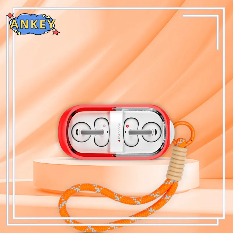 for MoonDrop PILL Case Soft Protective Silicone Cases Cover with Lanyard Keychain