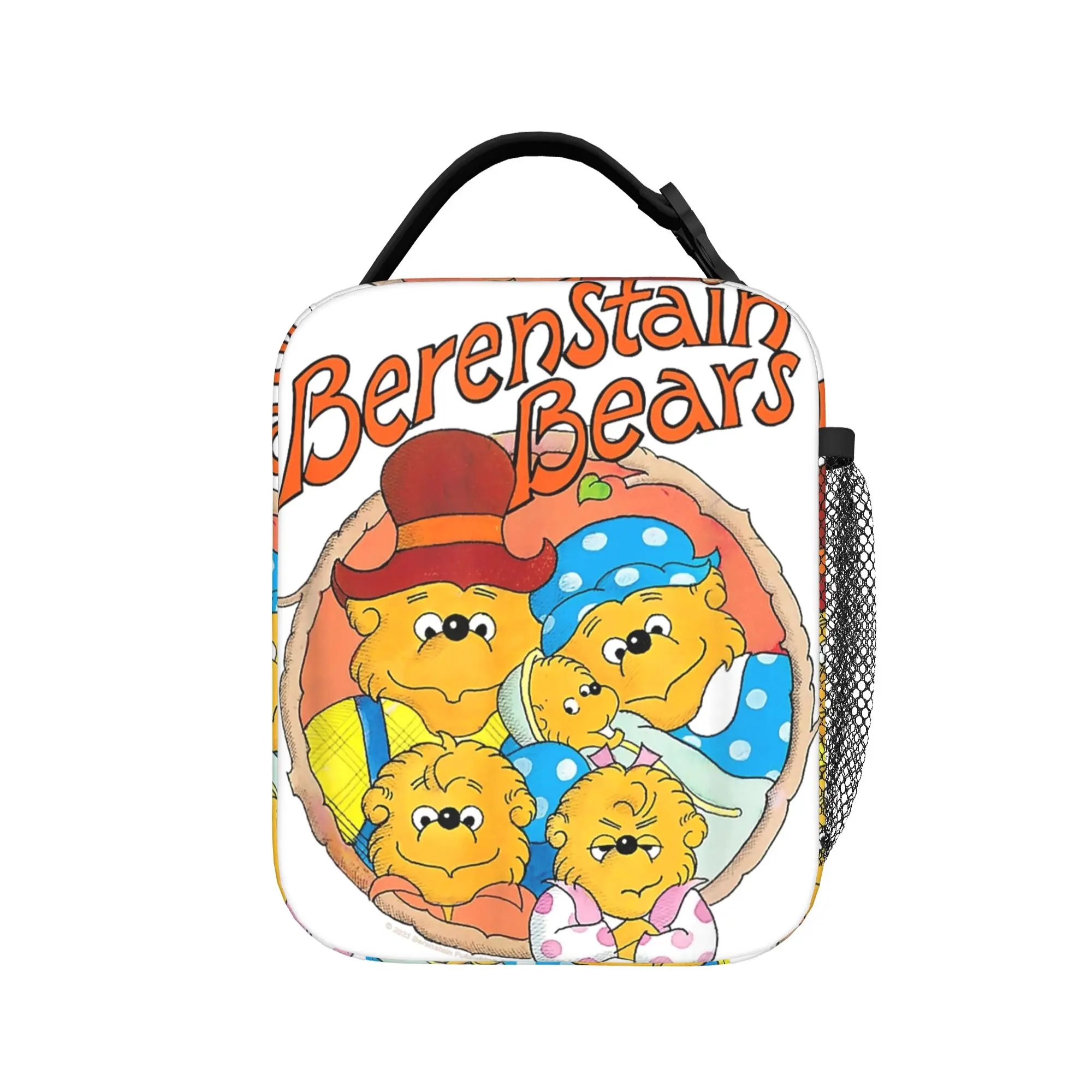 

The Berenstain Bears Circle Family Insulated Lunch Bag High Capacity Thermal Bag Tote Lunch Box Beach Travel Bento Pouch