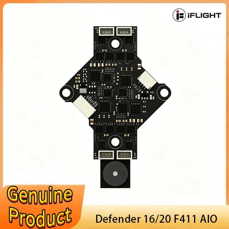 IFlight Defender 16 / Defender 20 F411 AIO with 25.5*25.5mm Mounting Holes for FPV Parts