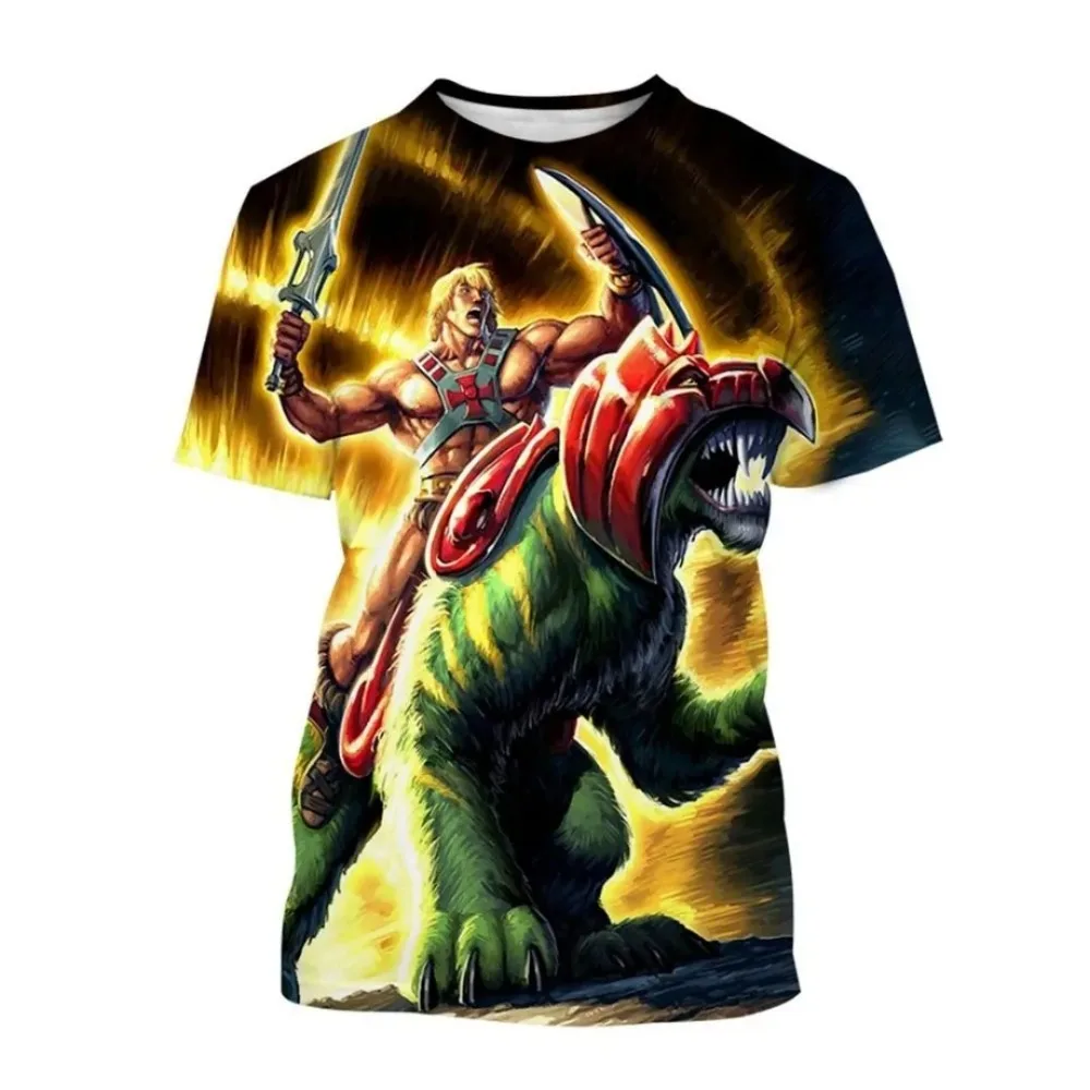 2025 بيع chaude dessin الرسوم المتحركة الكون مايتر تي شيرت ثلاثية الأبعاد imprimé للجنسين enfants decontracté rue الهيب هوب شخصية #2