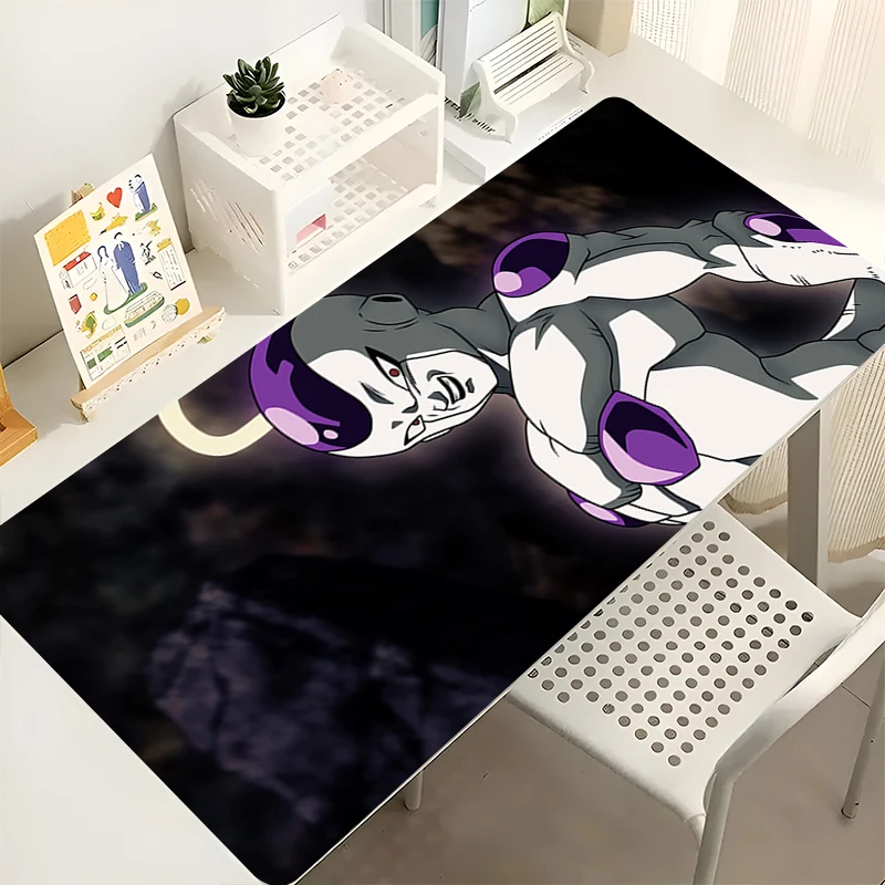 

Mousepad Laptop Office Cabinet Keyboard Pad Gaming Desk Mat Large HD Mouse Pad Non-slip Rubber Dragon Ball Frieza Extended Pad
