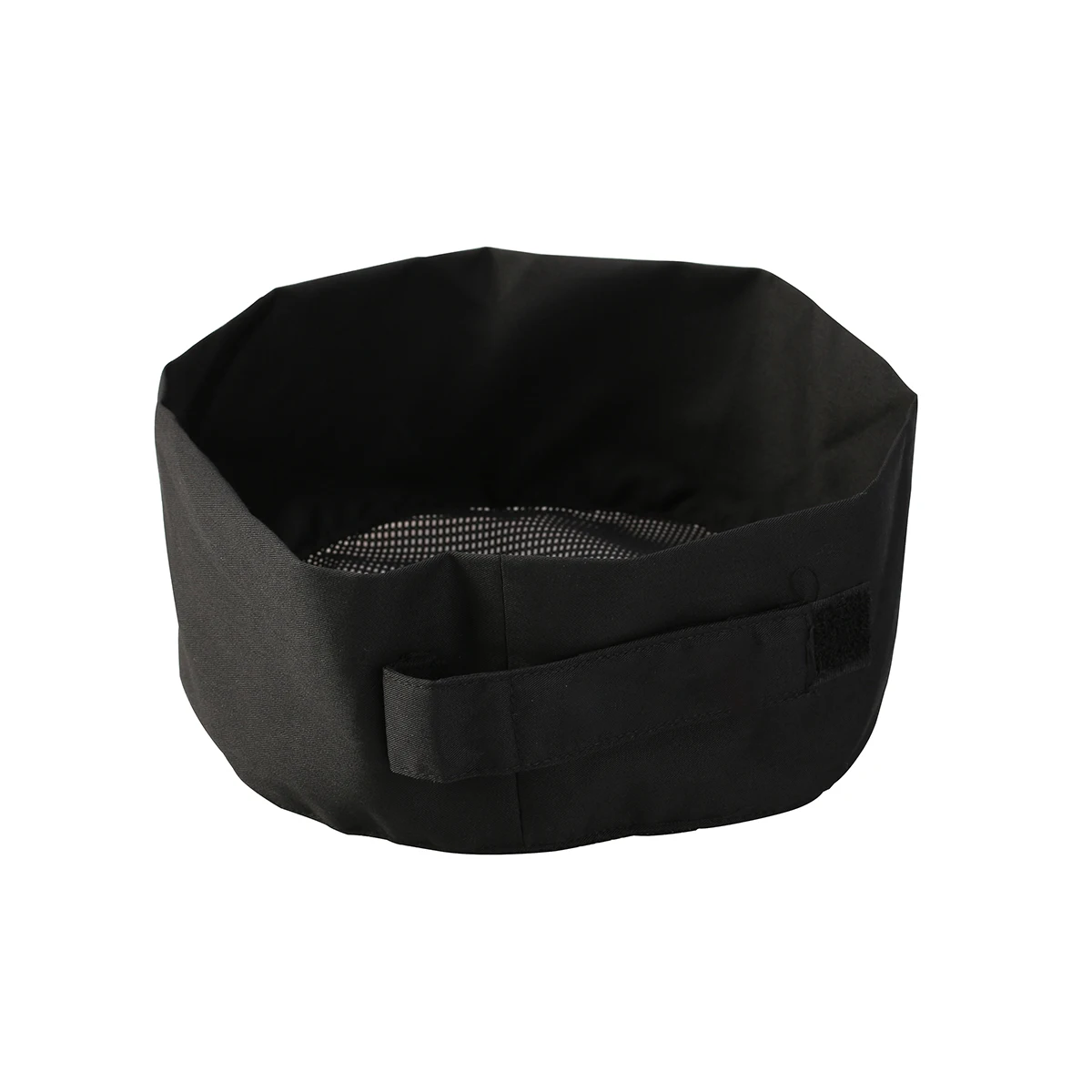 Black Breathable Mesh Chef Hat Tinksky Adjustable Strap One Size Soft Skin-Friendly Fabric For Cooking