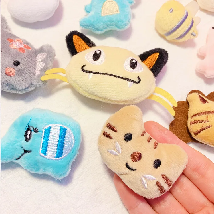 Cute Animal Series Catnip Toy, Mini Cat Bite Toy In Various Designs With Real Catnip Fillings (B5617)