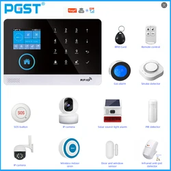 Detector de movimiento PGST para puertas y ventanas, accesorios de alarma para el hogar, detector de humo, Control remoto, conectar tu aplicación, PG103