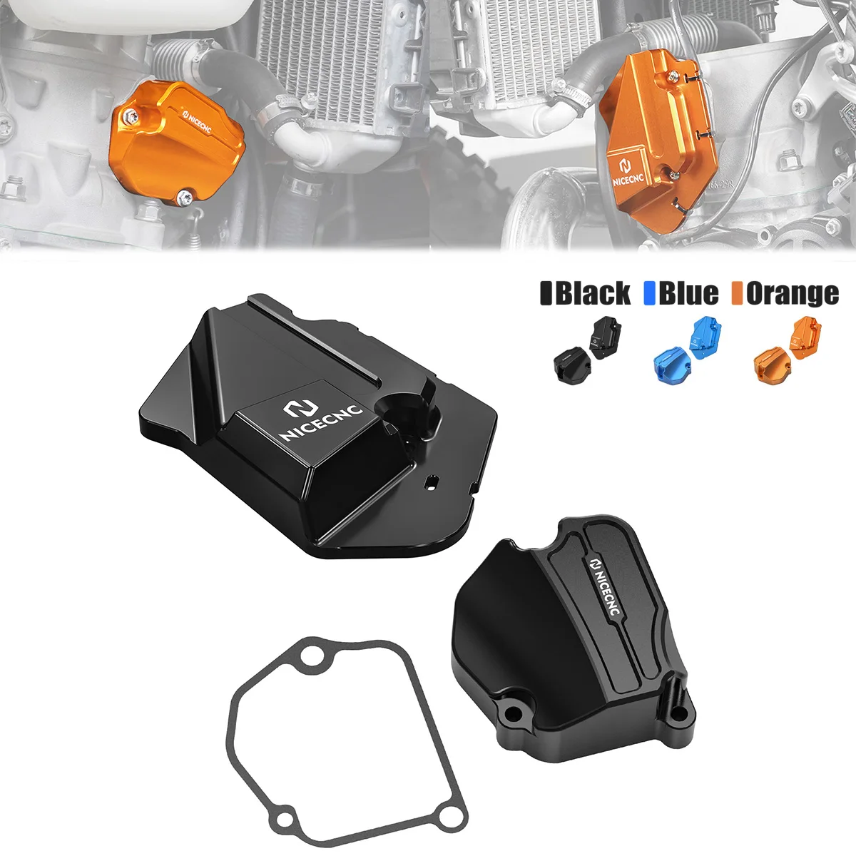 For 2024 KTM EXC 300 250 XCW SX XC 250 300 Husqvarna TE300 TE250 TC250 TX300 2023 2 Stroke Oversized Power Valve Cover Guard Kit