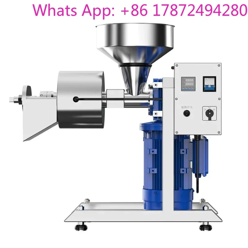 Commercial Oil Press Automatic Intelligent Sunflower Seed Vegetable Seeds Peanut Sesame Walnut Electric Kitchen Oil Extractor