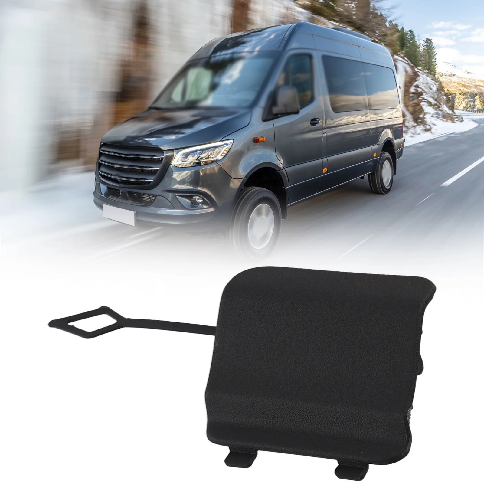 

Замена крышки, крышка для буксировки, бампер, крышка для буксирных глаз, защитная крышка для бампера, совместимая с прямой заменой Sprinter