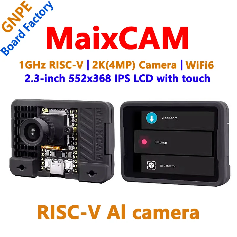 

Sipeed MaixCAM RISC-V development board AI Linux Camera development board YOLO visual recognition