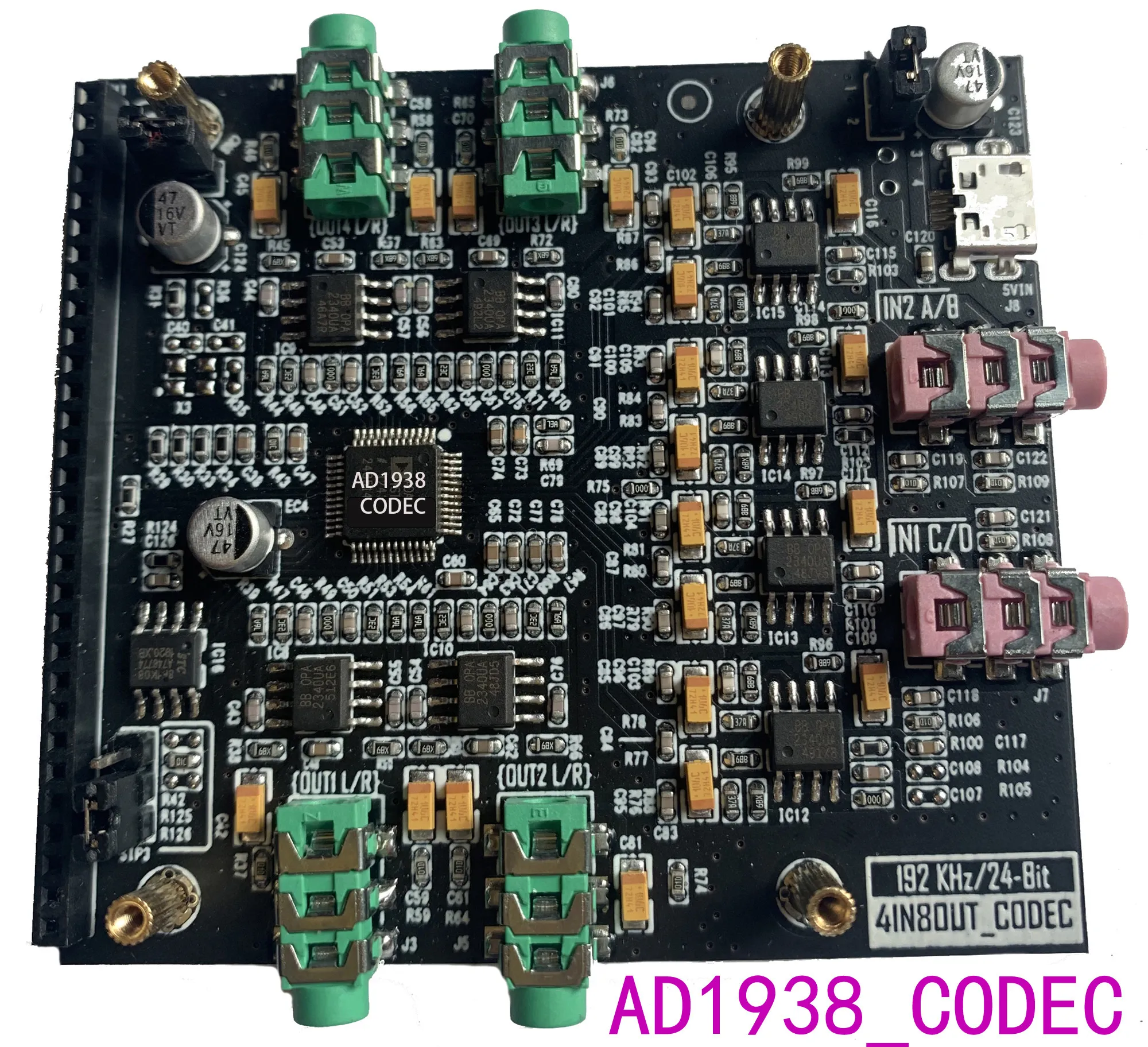 Suitable for ADAU1452_1466_DSP Development Board Learning Board