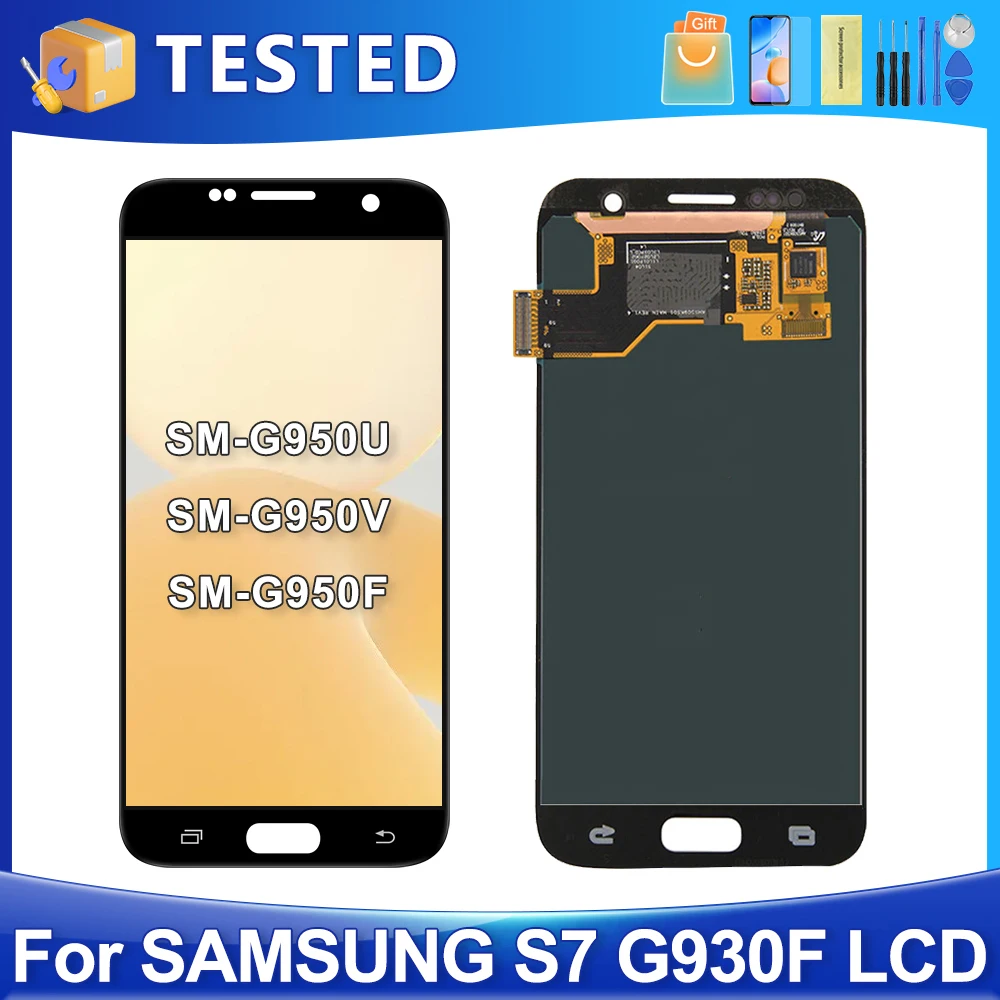 5.1''S7 For Samsung For  G930A G930P G930F G930S G930L G930K LCD Display Touch Screen Digitizer Assembly Replacement