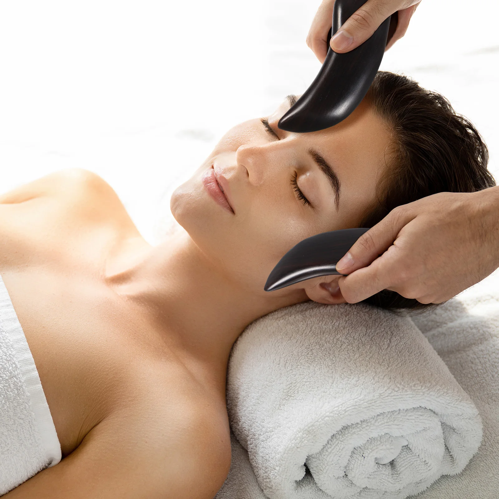 

Natural Rosewood Scraping Board Gua Sha Tool Body Massage Pain Relief Detox Skincare Slim Face Tighten Skin Ergonomic Design