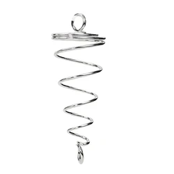 Rotating Spiral Tail Gazing Ball Stabilizer Part Wind Spinner Pendant 3D Magical Visual Illusion Effect Meditation Hanging Decor