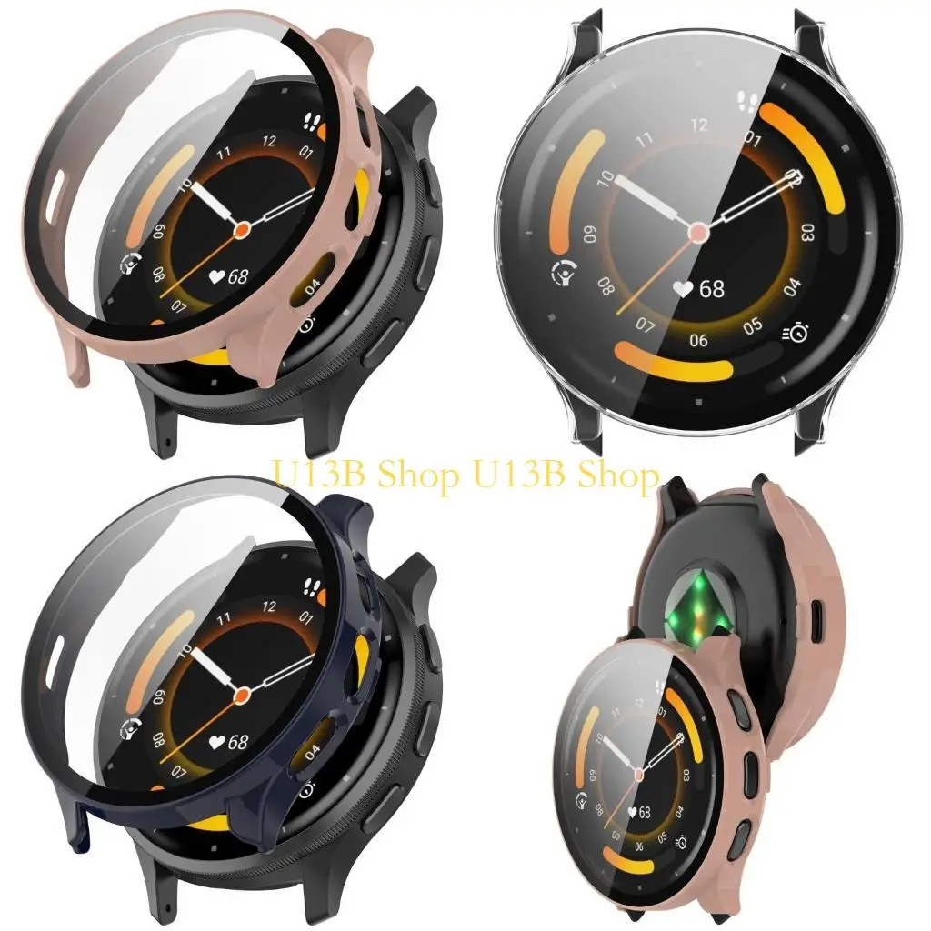 carcasa cubierta reloj inteligente U13B carcasa anti-scratch estuche cobertura completa y protector pantalla