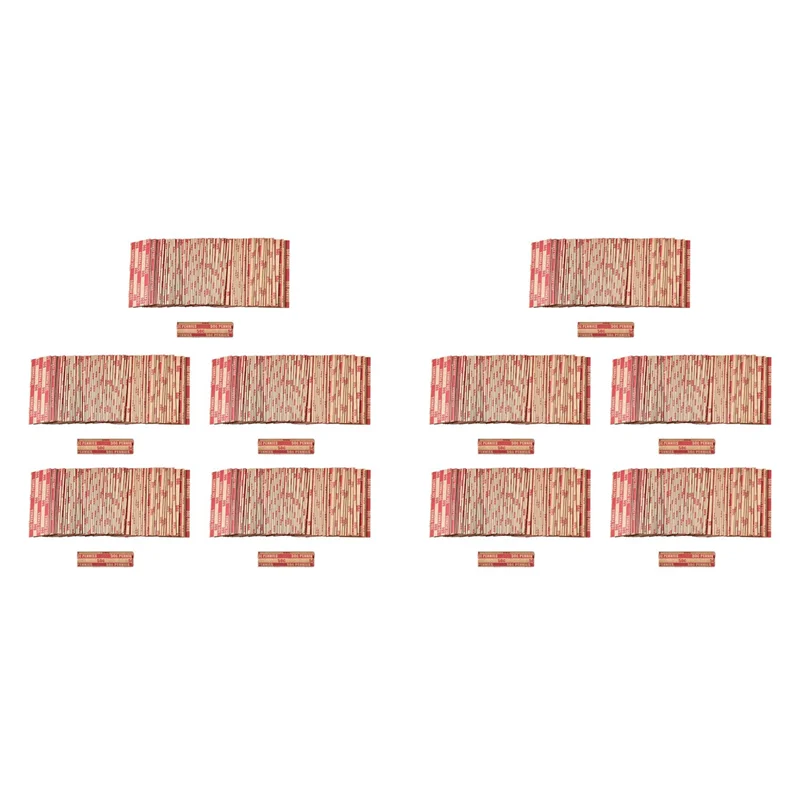 

НОВИНКА-Обертки для монет Penny, плоские обертки для рулетов Penny, 1000 шт.