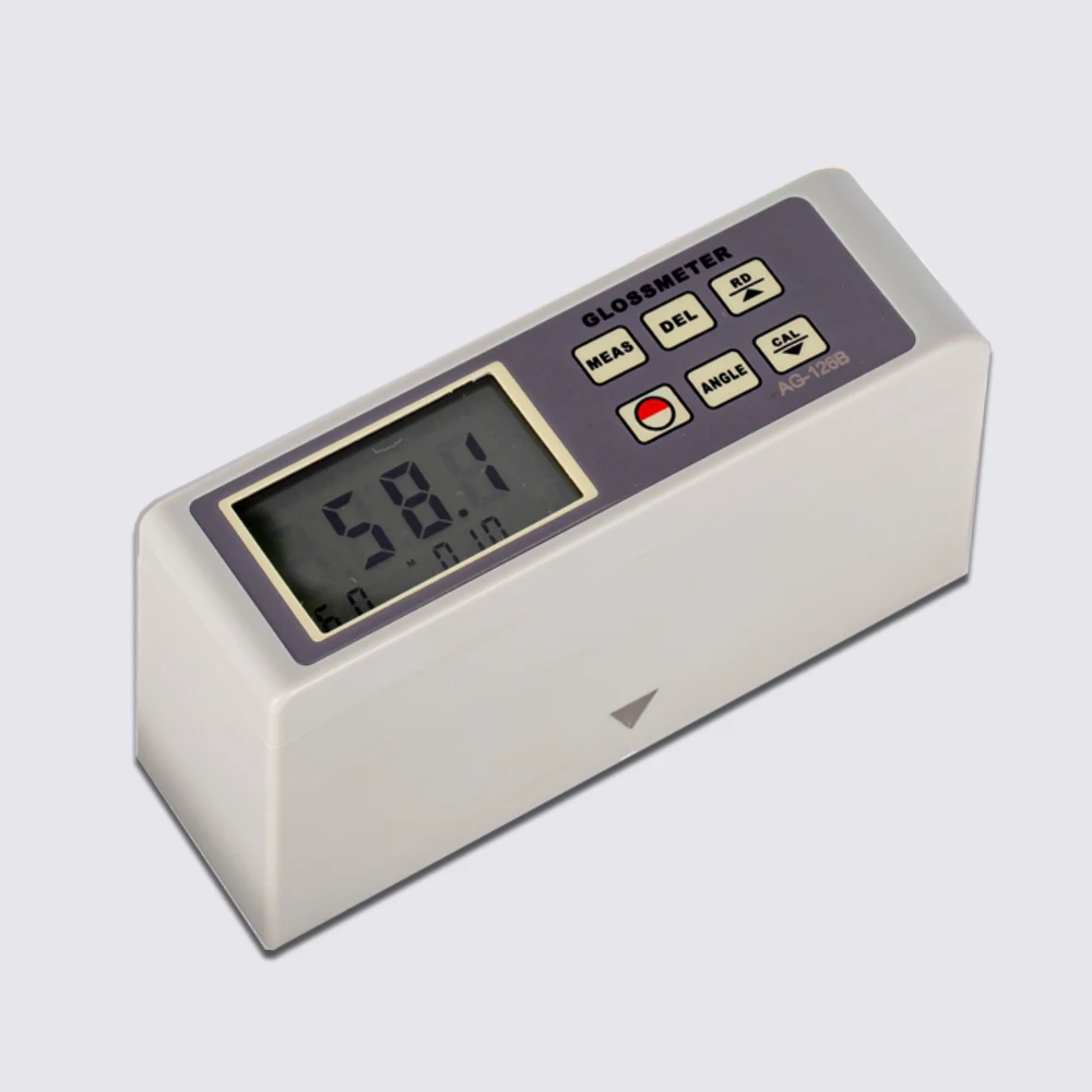 AG-126B Gloss Meter 20 °/60 ° presisi tinggi Gloss Meter lapisan cat batu plastik permukaan alat pengukuran kecerahan