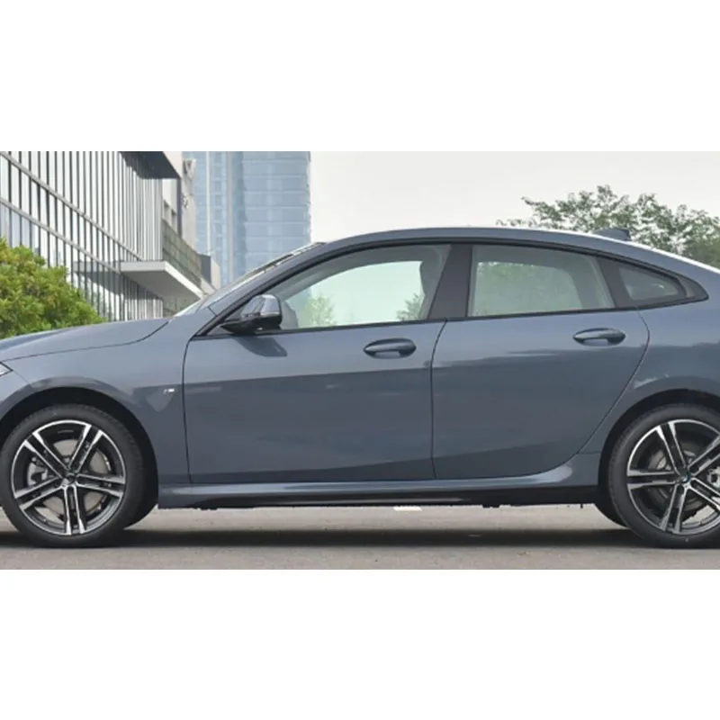 FIT FOR BMW 2 Series Gran Coupe F44 2019-2024 Stainless steel black Exterior Window Molding Strip Sill side Cover Trim 10pcs