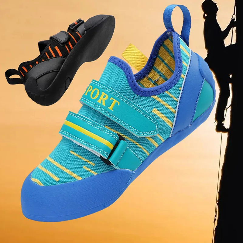

New climbing shoes, Professional training shoes for climbing halls, Indoor and outdoor climbing training shoes for children