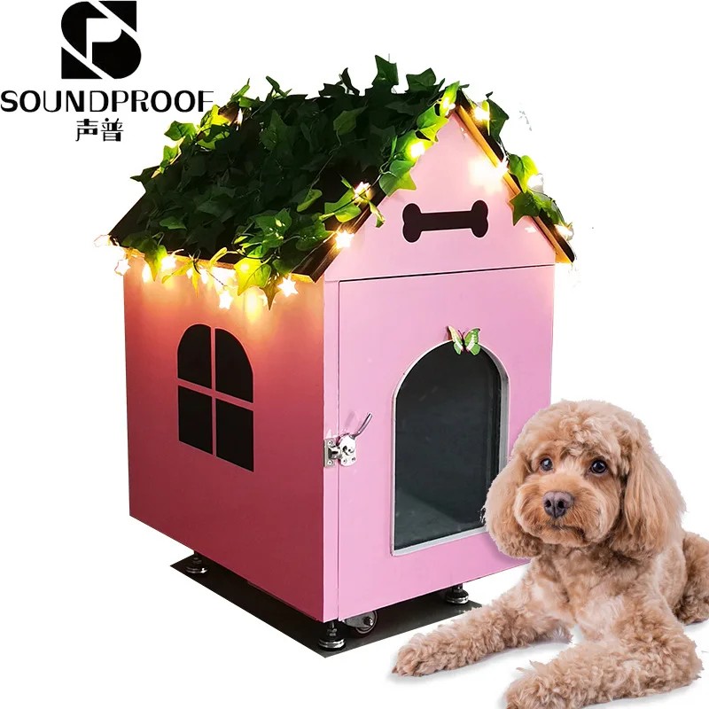 

Современная звукоизолированная клетка для животных от производителя: большие, средние и малые размеры, домик-вольер, оптовая продажа, бесшумный туалет-домик для собак