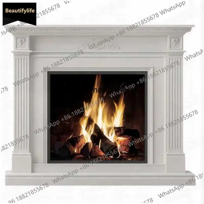 A95  Classic White Living Room Fireplace Small Modern Luxury Wood Living Room Cabinets Narrow Nordic Szafki Do Salonu Furniture