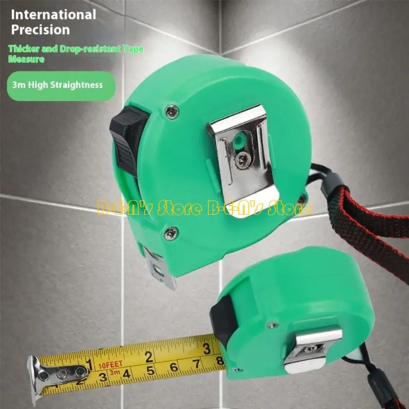 Y1AD Small 3meter Steel Measuring Tape For Home Improvement Gardening & Construction
